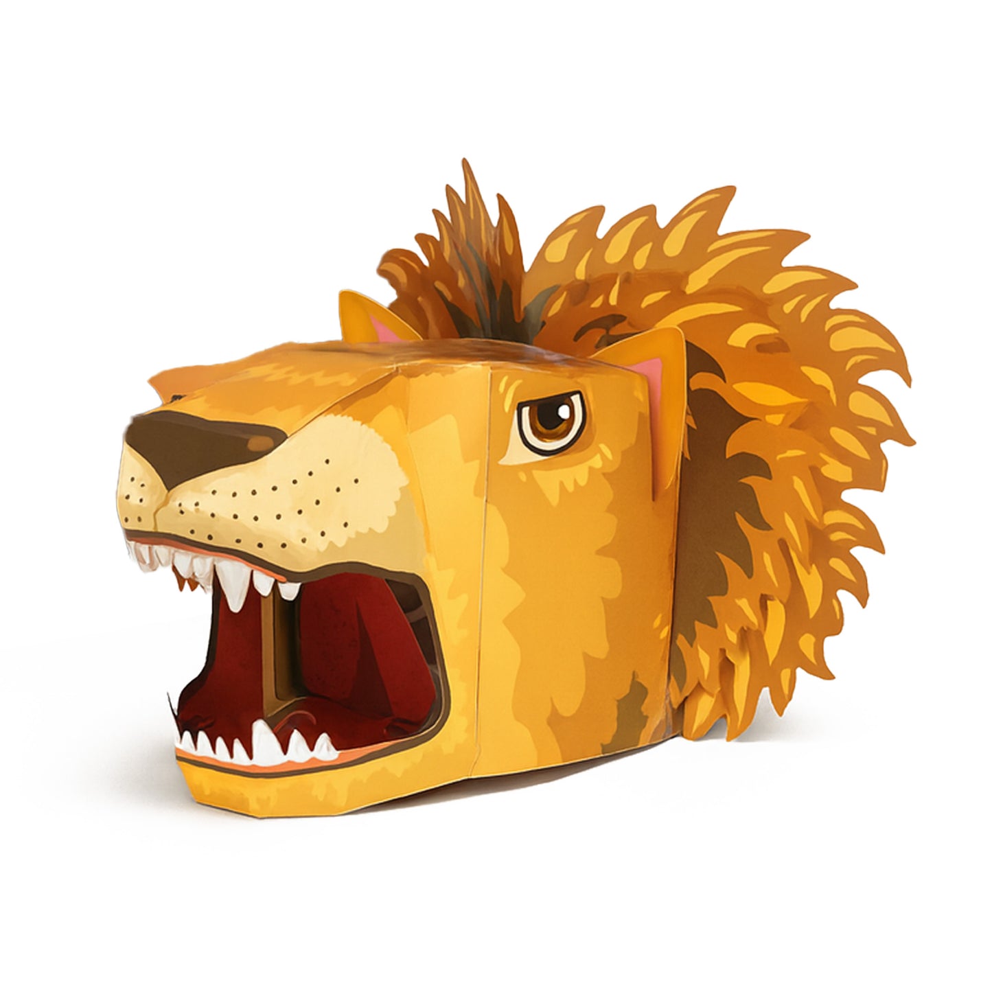 3D Paper Mask - Lion
