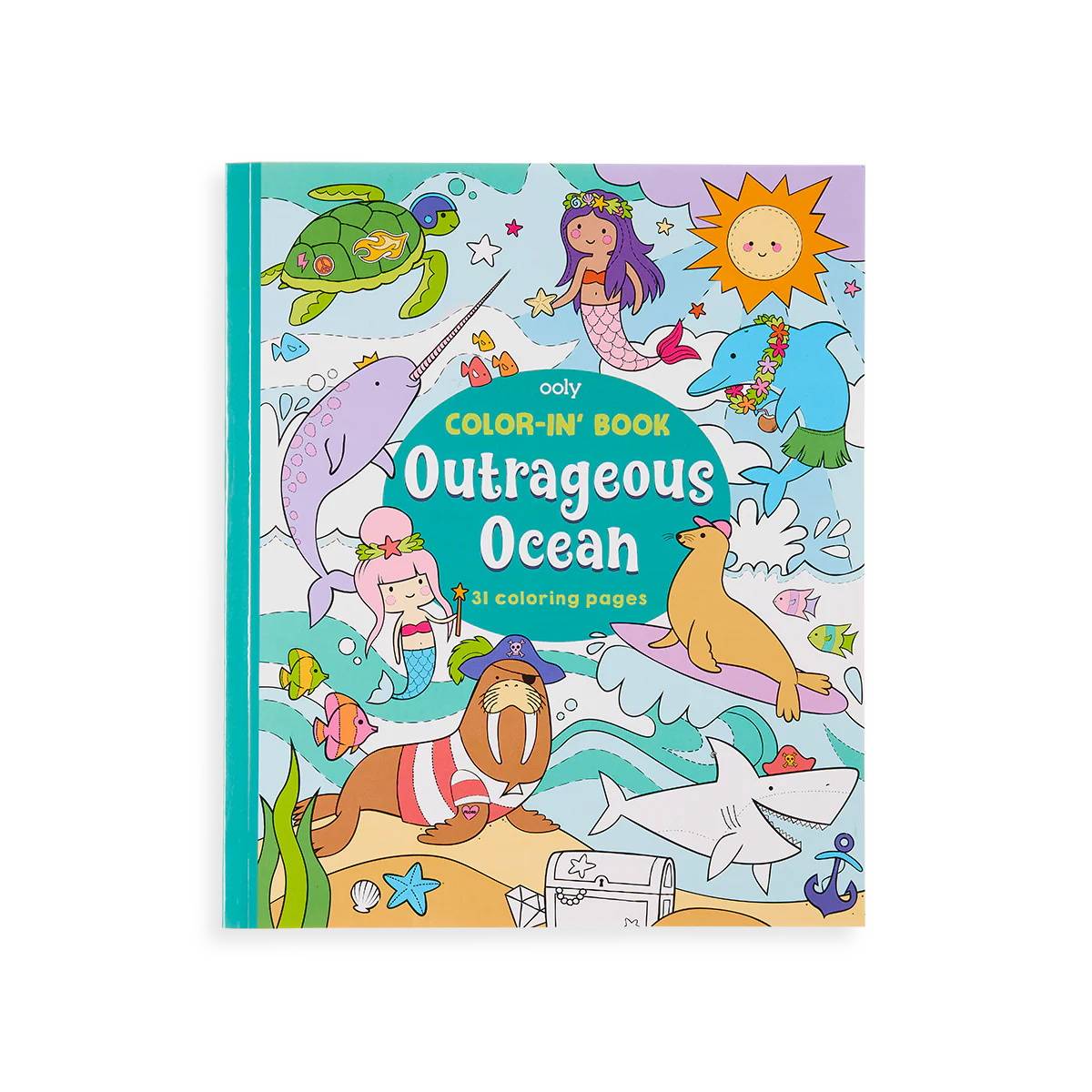 Outrageous Ocean Coloring Book