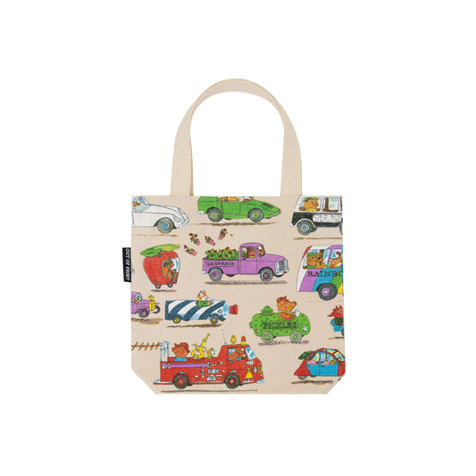 Richard Scarry Cars and Trucks and Things That Go Mini Tote Bag