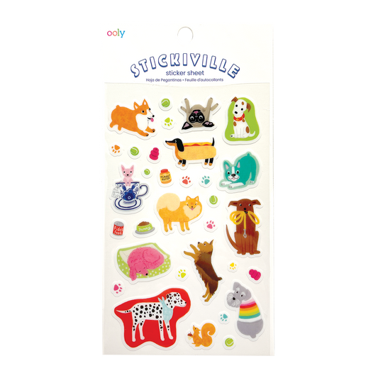 Stickiville Quirky Dogs Stickers