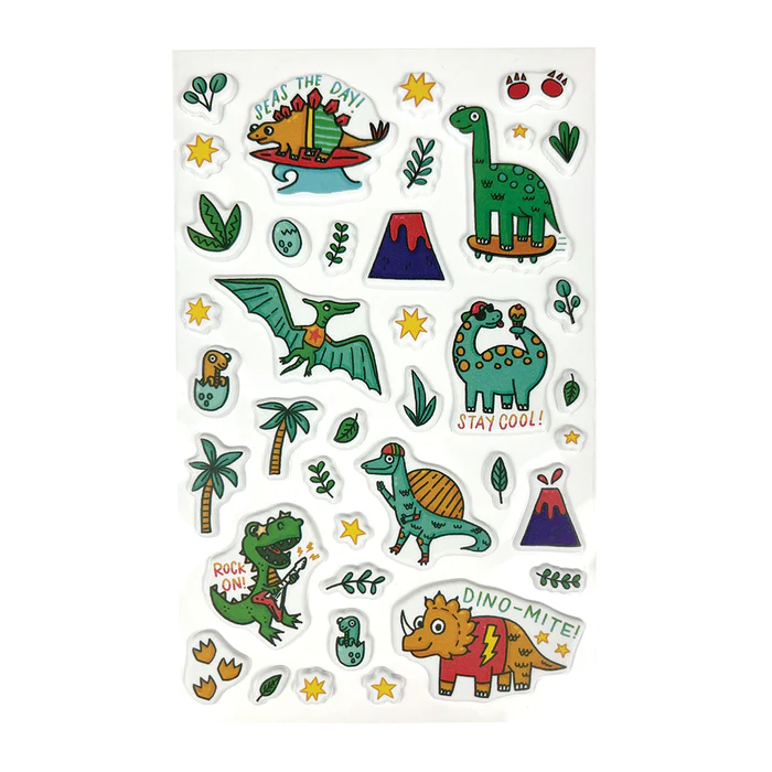 Stickiville Dino-mite Puffy Stickers