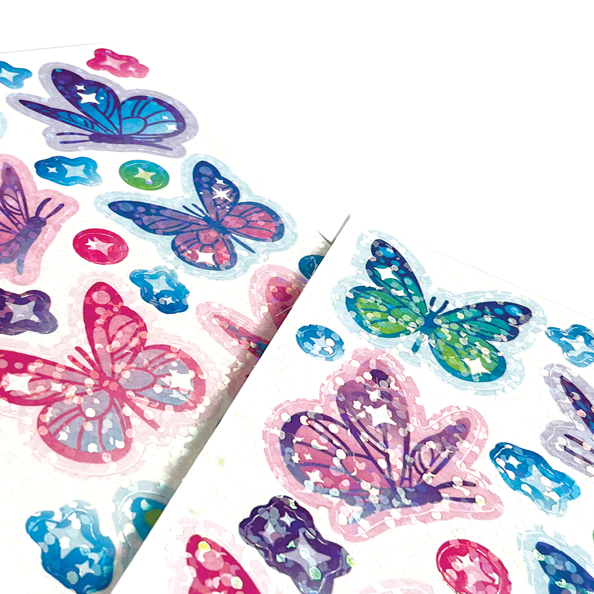Stickiville Stickers - Glittery Butterflies