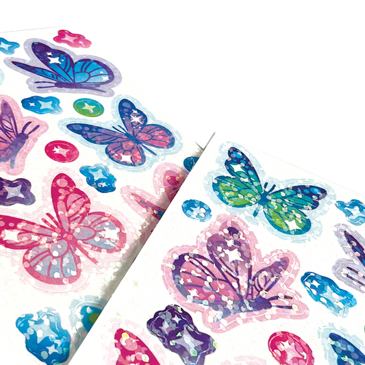 Stickiville Stickers - Glittery Butterflies