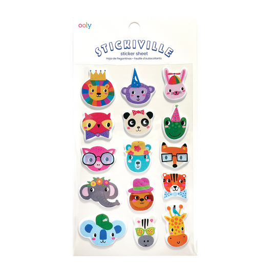 Stickiville Party Animals Stickers