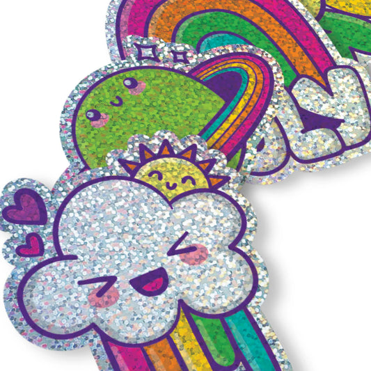 Stickiville Happy Rainbows Vinyl Stickers