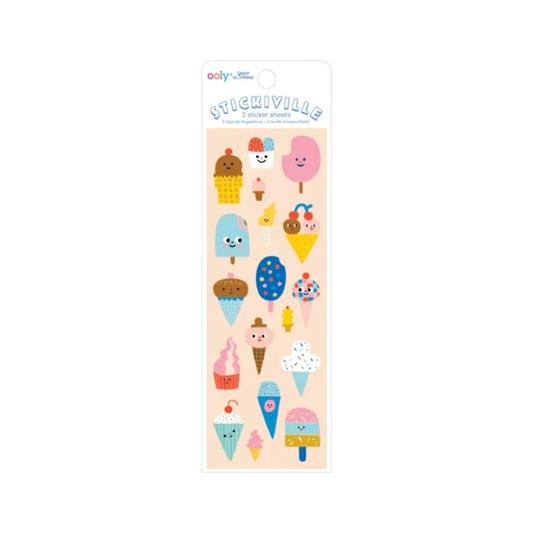 Stickiville Ice Cream Stickers