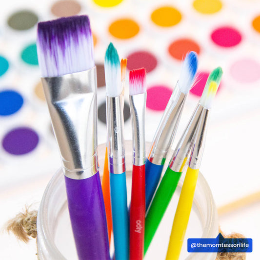 Lil' Paint Brush Set - Set of 7