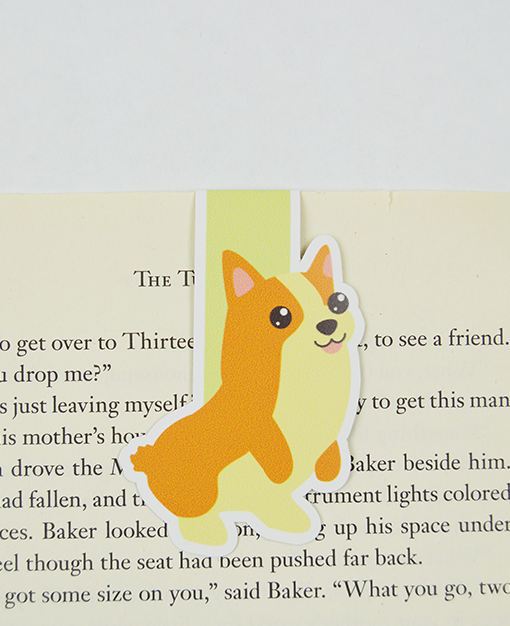 Corgi Magnetic Bookmark
