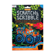 Monster Truck Mini Scratch and Scribble Art Kit