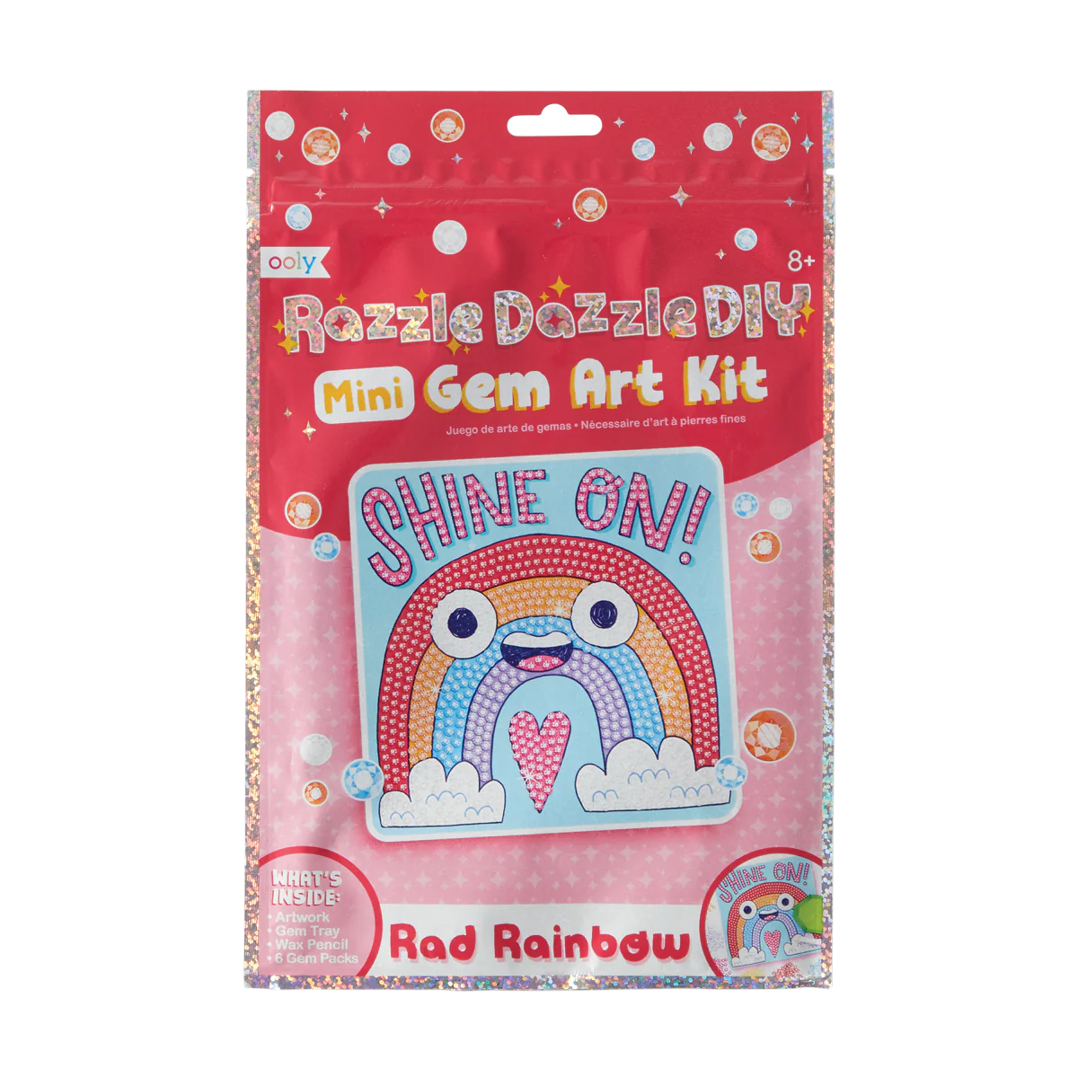 Razzle Dazzle DIY Gem Art Kit - Rad Rainbow