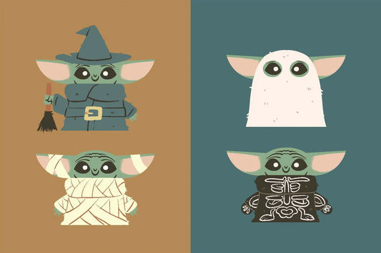 Star Wars: I Find Your Lack of Candy Disturbing
Halloween Greetings from a Galaxy Far, Far Away. . . .