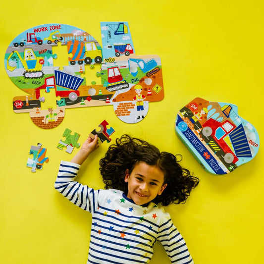 40 Piece Jigsaw Puzzle Construction