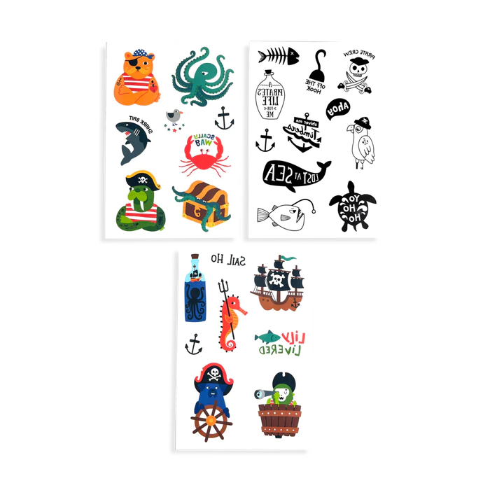 Ooly Mini Tattoo Palooza Tattoos Pirates' Life