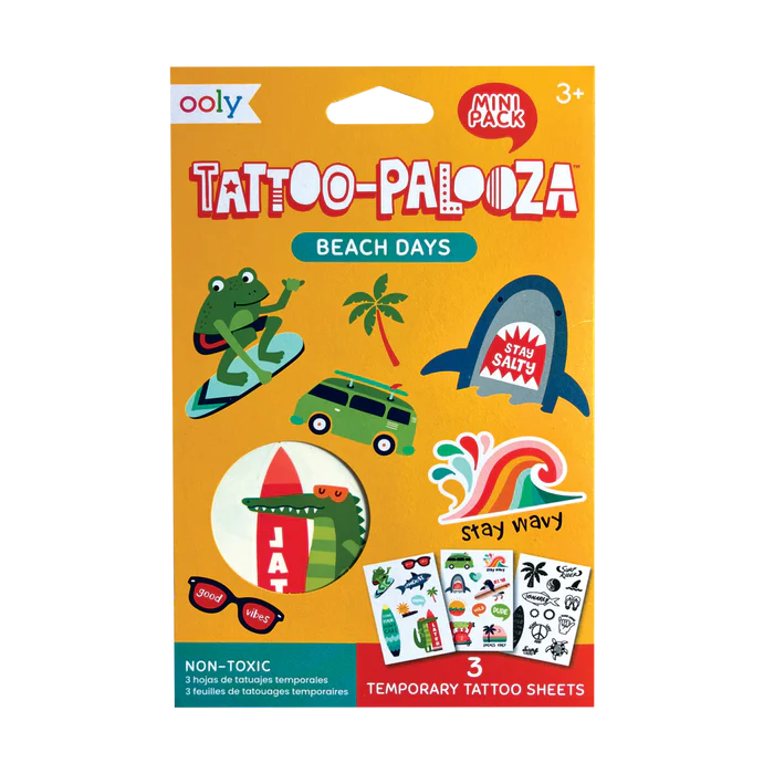 Ooly Mini Tattoo Palooza Tattoos Beach Days