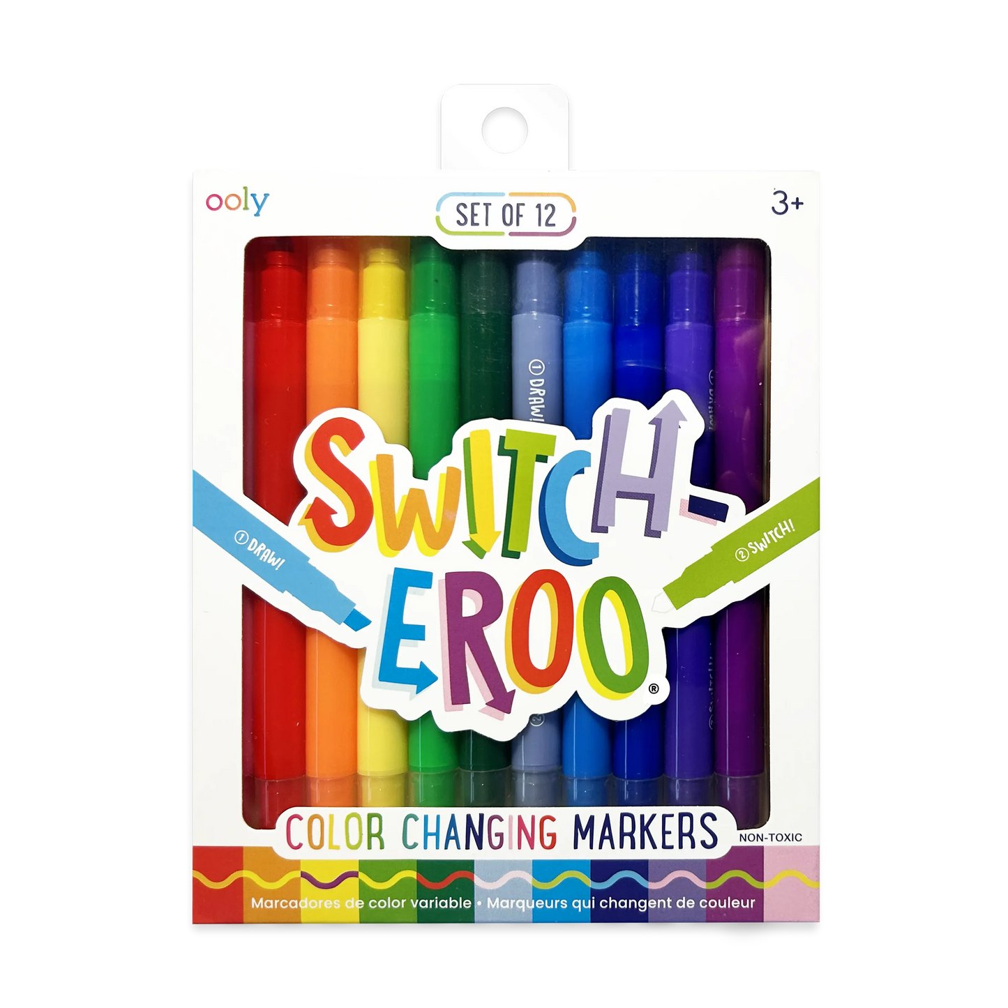 Switch-eroo Color Changing Markers - 12 pack