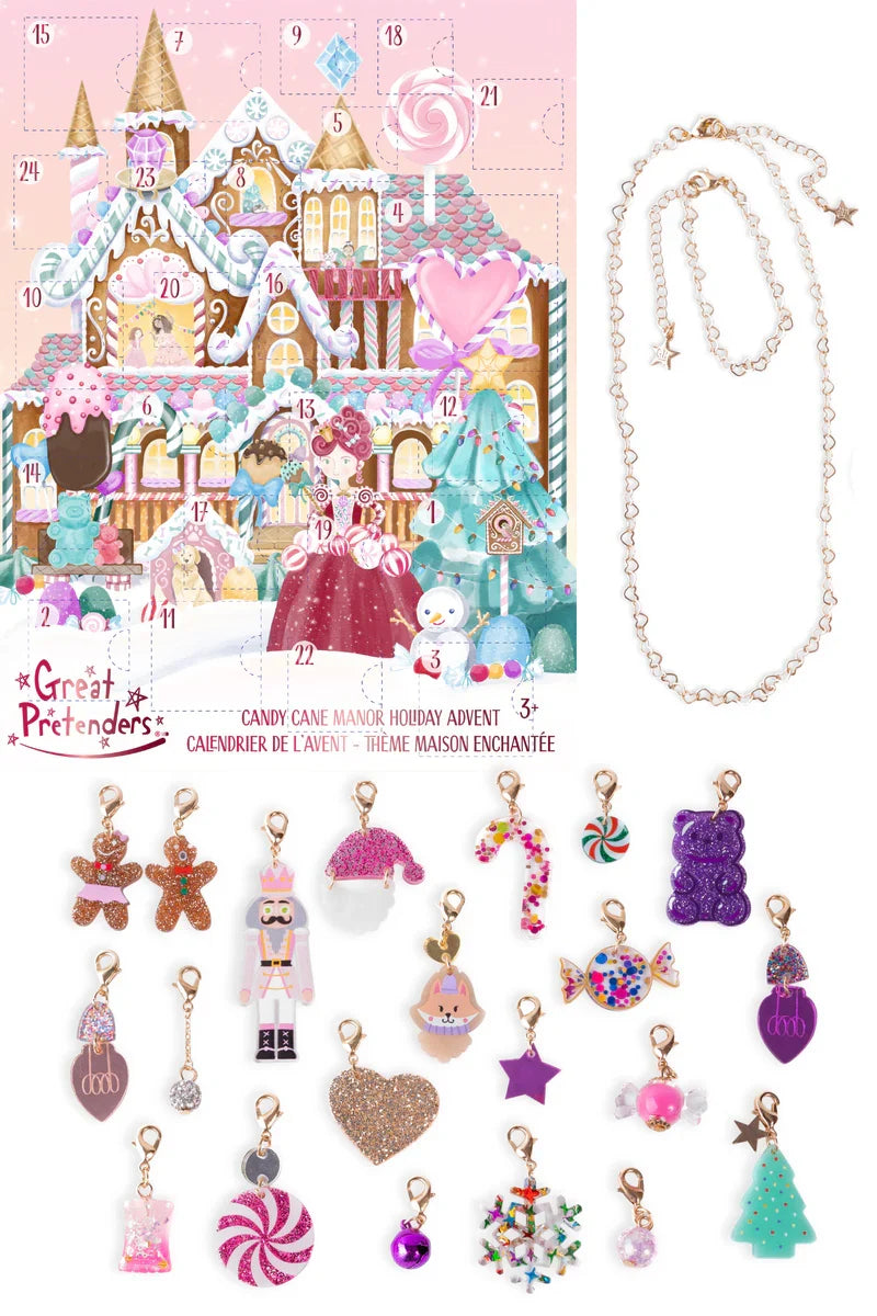 Great Pretenders Advent Calendar - Candy Cane Manor