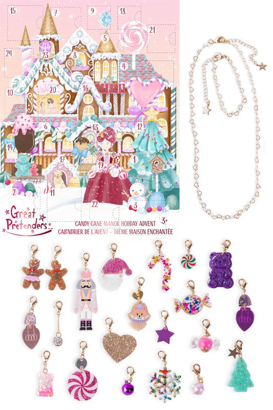 Great Pretenders Advent Calendar - Candy Cane Manor