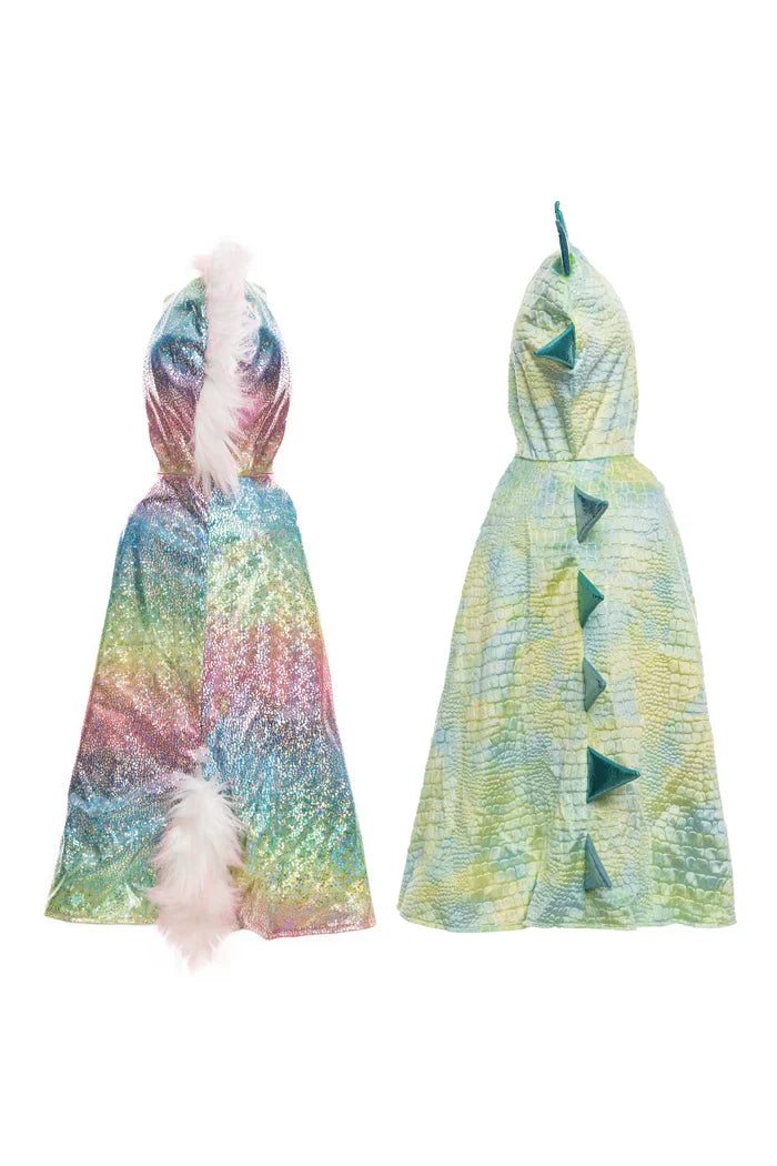 Great Pretenders - Reversible Unicorn Dragon Cape