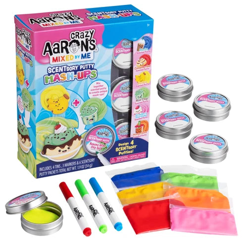 Crazy Aaron's Thinking Putty - SCENTsory® Mash-Up | Mixed by Me Kit