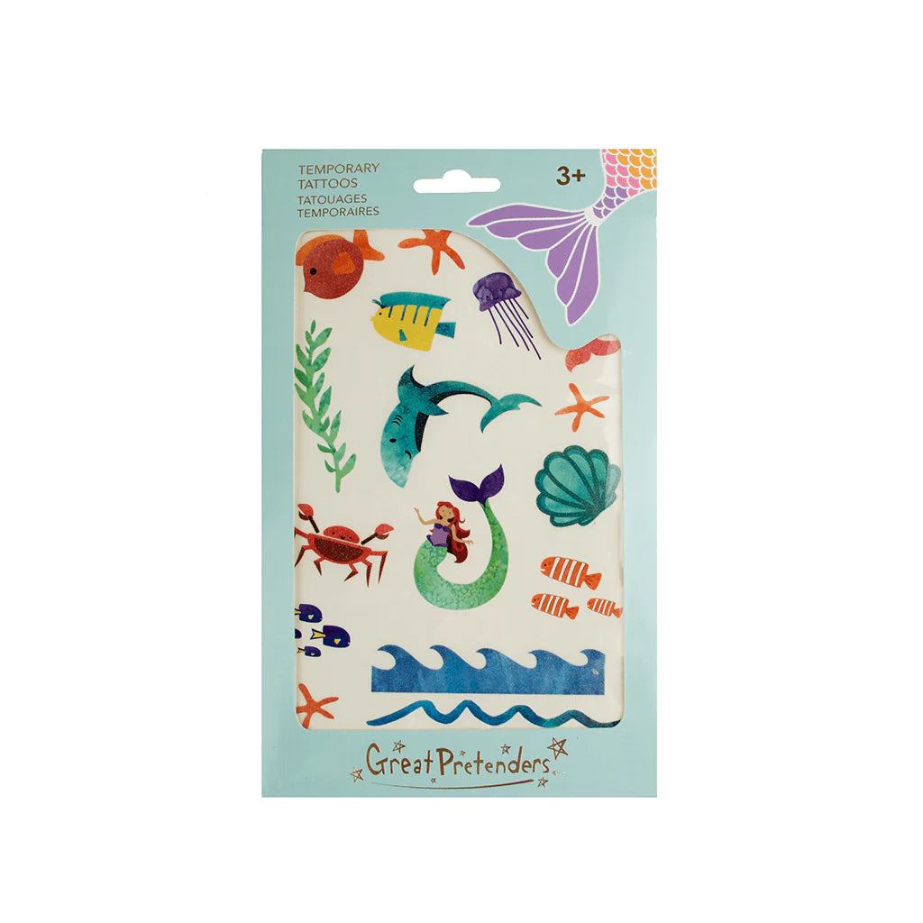 Mermaid Temporary Tattoos