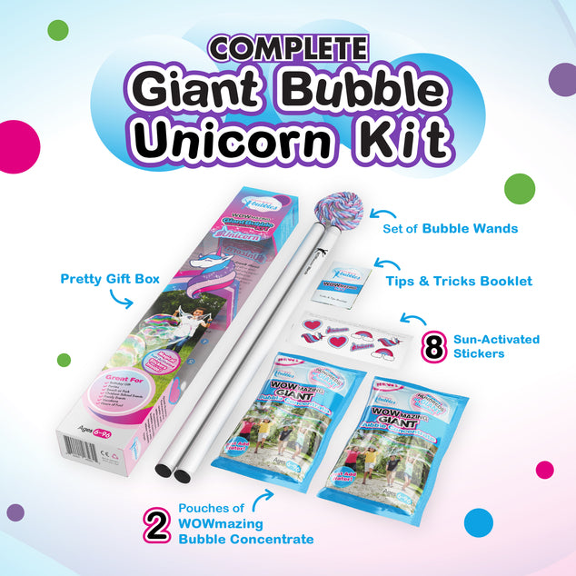 WOWmazing Unicorn Edition - Giant Bubbles