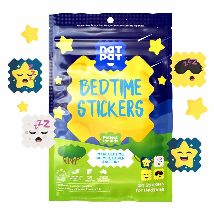 NATPAT Bedtime Stickers: Natural Sleep Aid, Wellness Patches