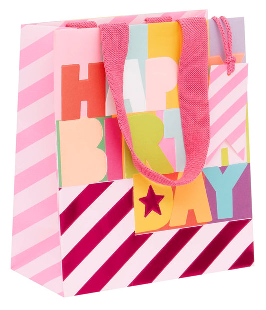 Bag Medium Fluorescent Fuchsia