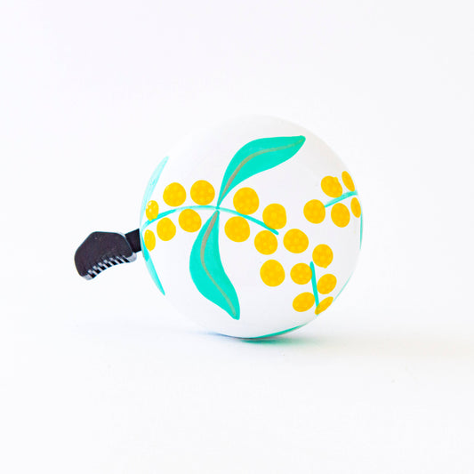 Australian Wattle Flower Bike Bell & Scooter Bell
