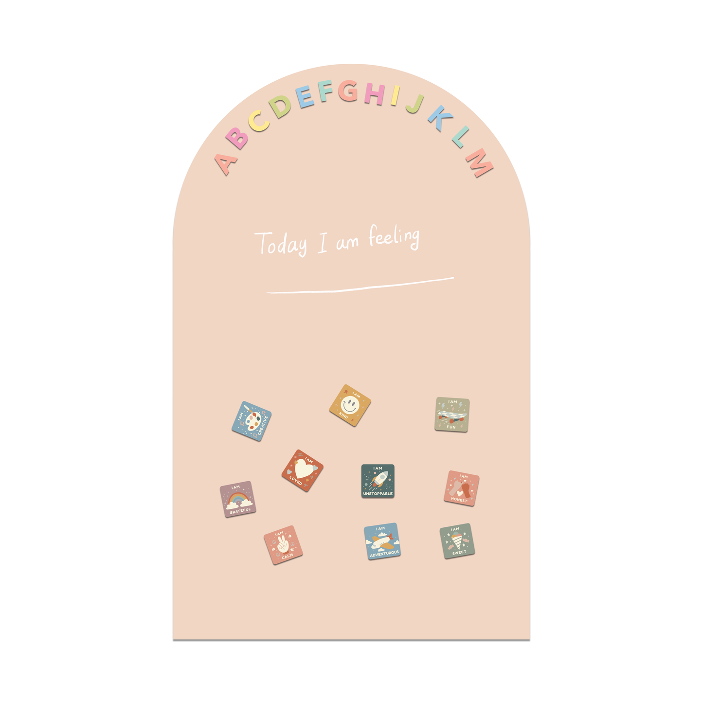 JUMBO Magic Playwall - Arch Magnetic Wall Decal for Kids