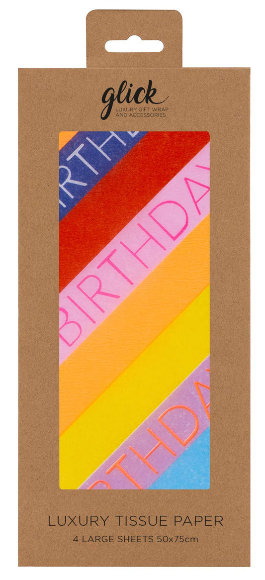 Tissue Birthday Slide