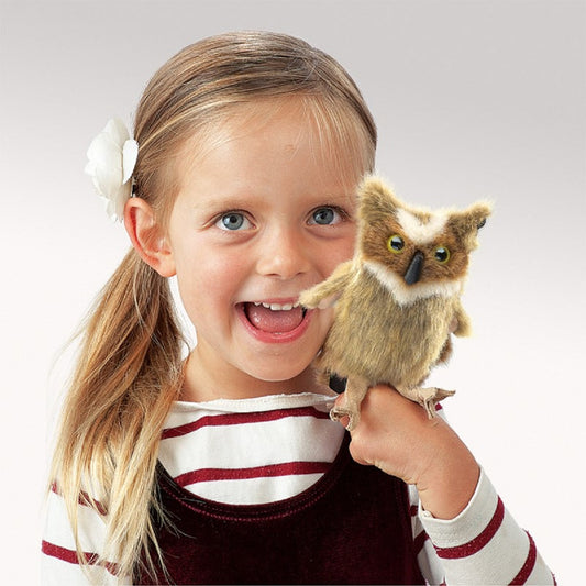 Folkmanis Puppets- Great Horned Owl