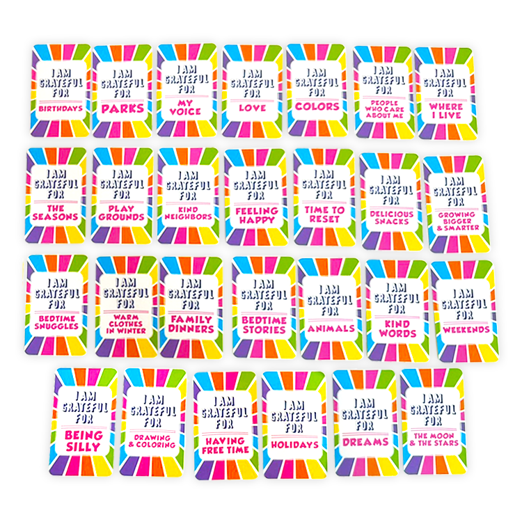 Gratitude Playing Cards Game - 12/Display