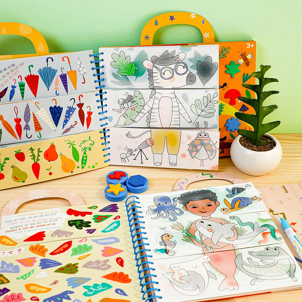 Magic Water Painting Book
