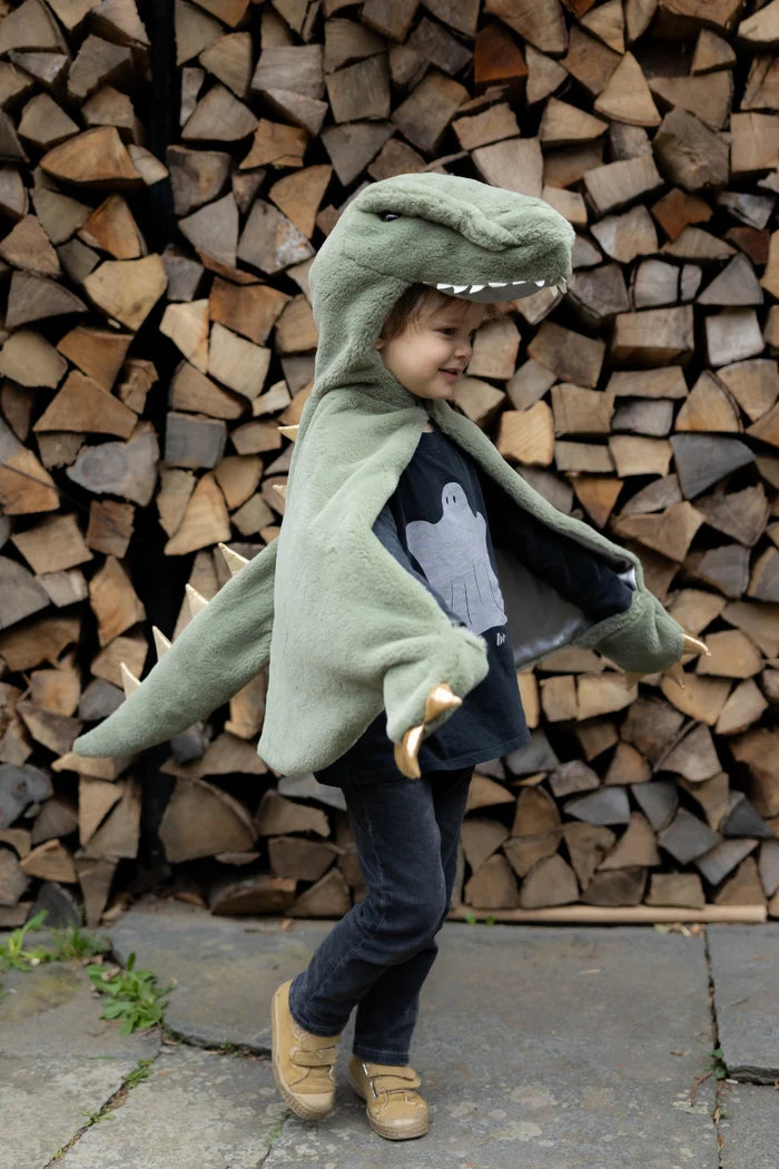 Great Pretenders Green T-Rex Cuddle Cape
