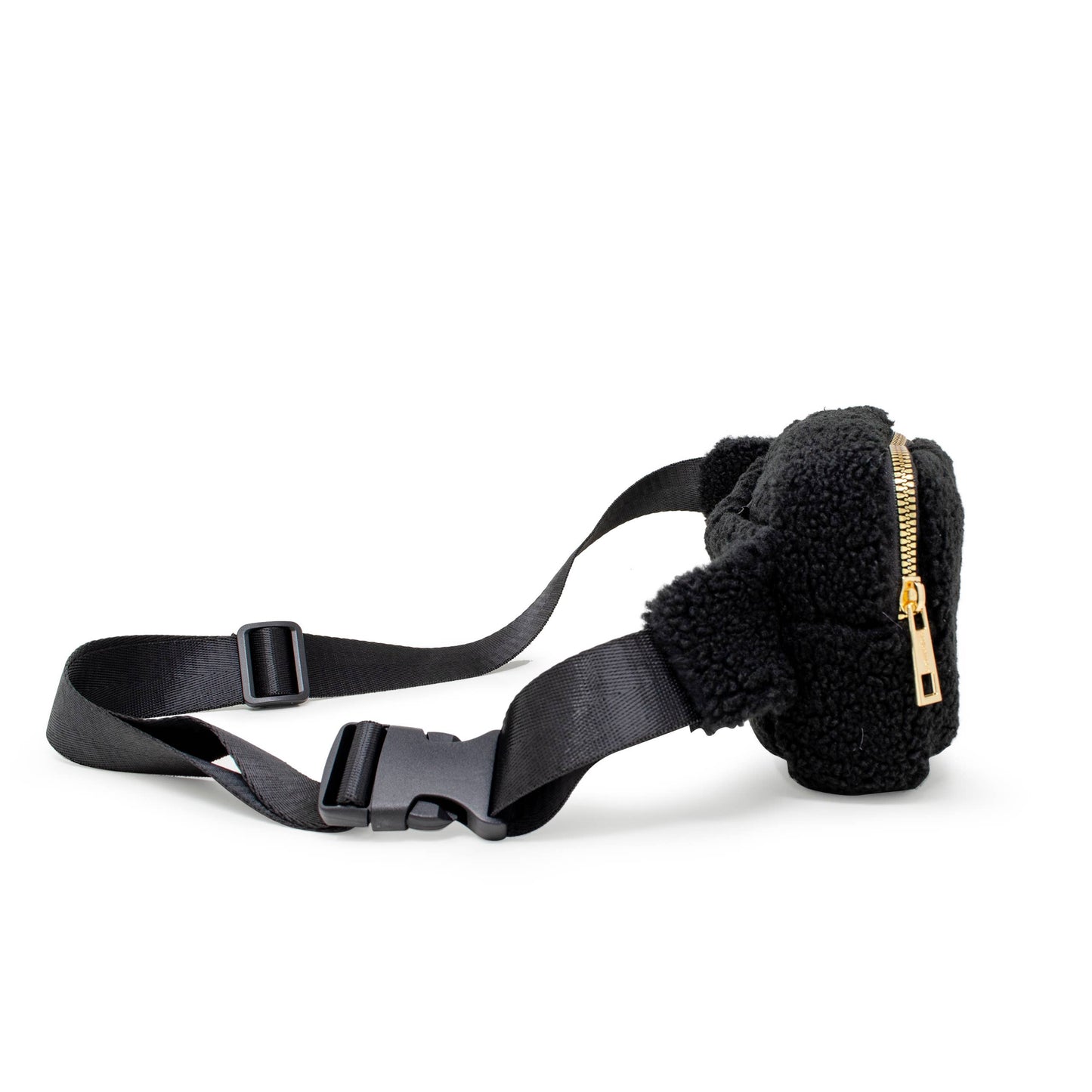 Fuzzy Crossbody Sling Bag w/ Heart for Kids