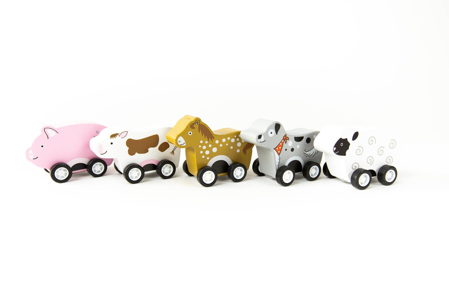 Pull Back Barnyard Animals Refill - Set of 20