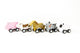 Pull Back Barnyard Animals Refill - Set of 20
