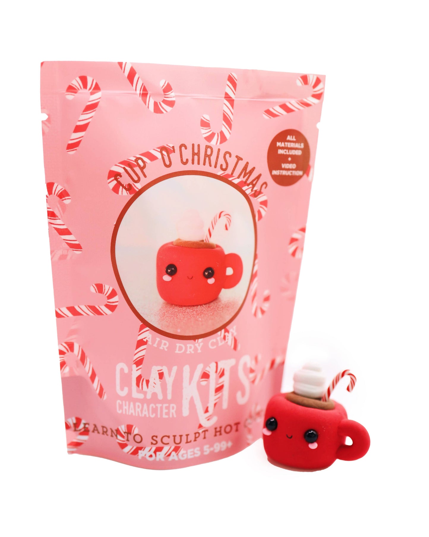 Cup O'Christmas Air Dry Clay Kit | Christmas DIY Craft