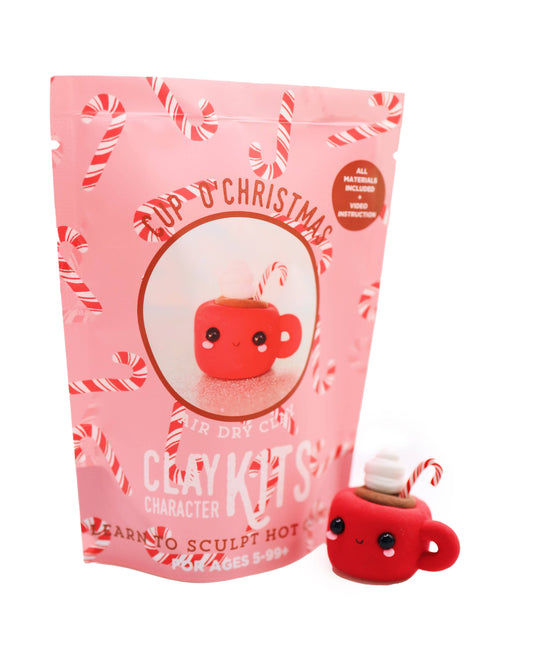 Cup O'Christmas Air Dry Clay Kit | Christmas DIY Craft