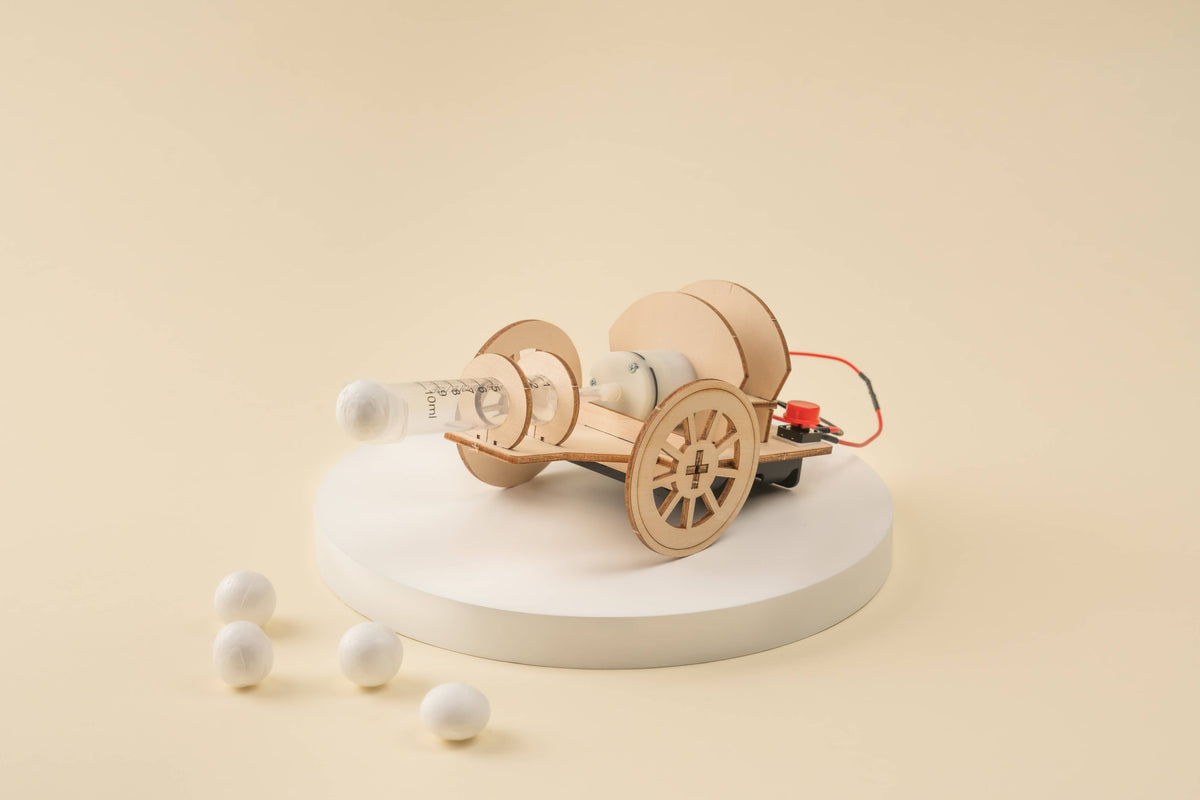 Cannon DIY Kit, Educational STEM Toy for Kids, Craft Kit