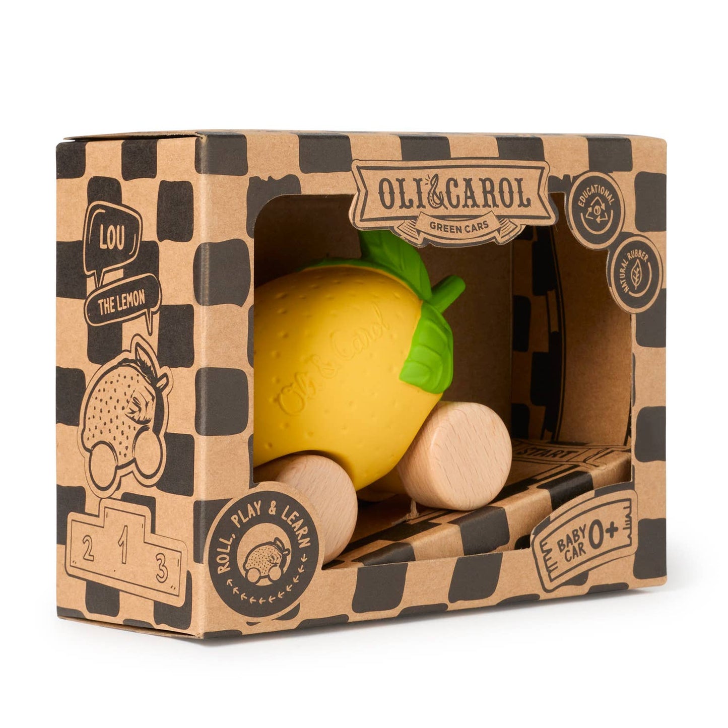 Oli & Carol Lou The Lemon Baby Car