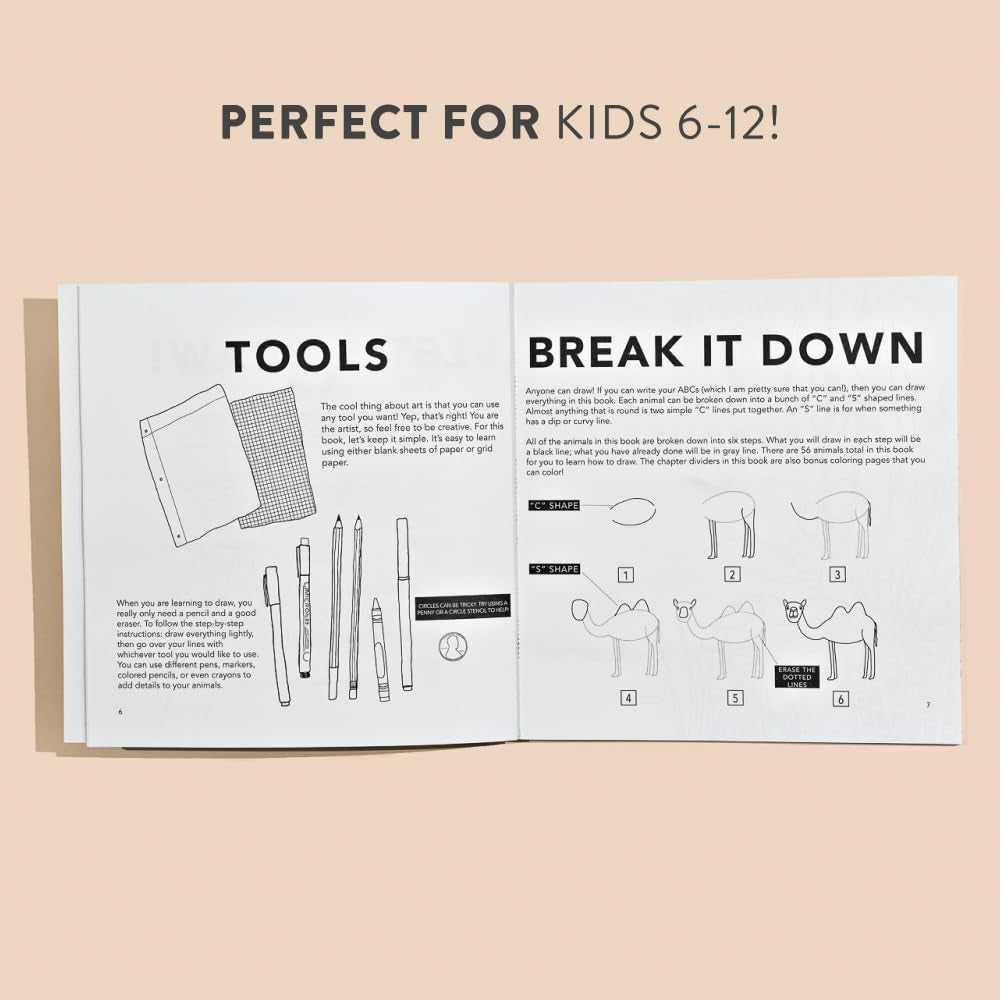 How to Draw All the Animals for Kids