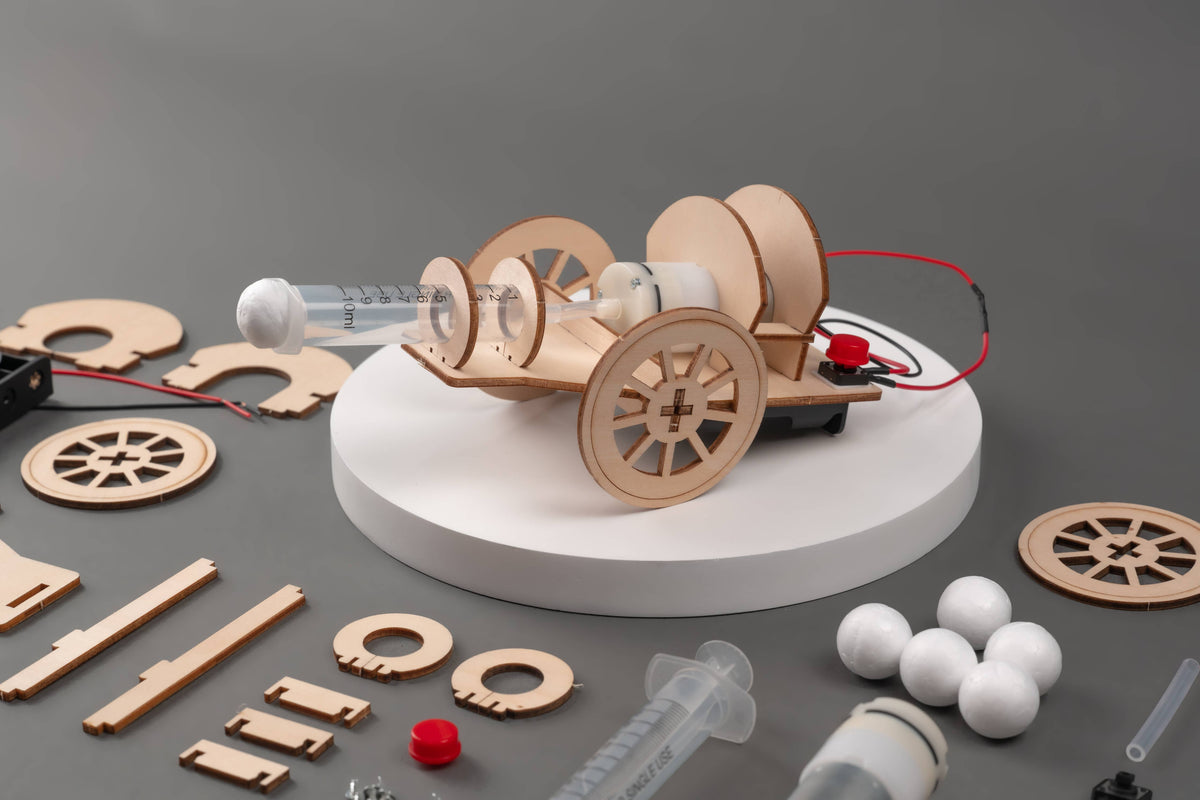Cannon DIY Kit, Educational STEM Toy for Kids, Craft Kit