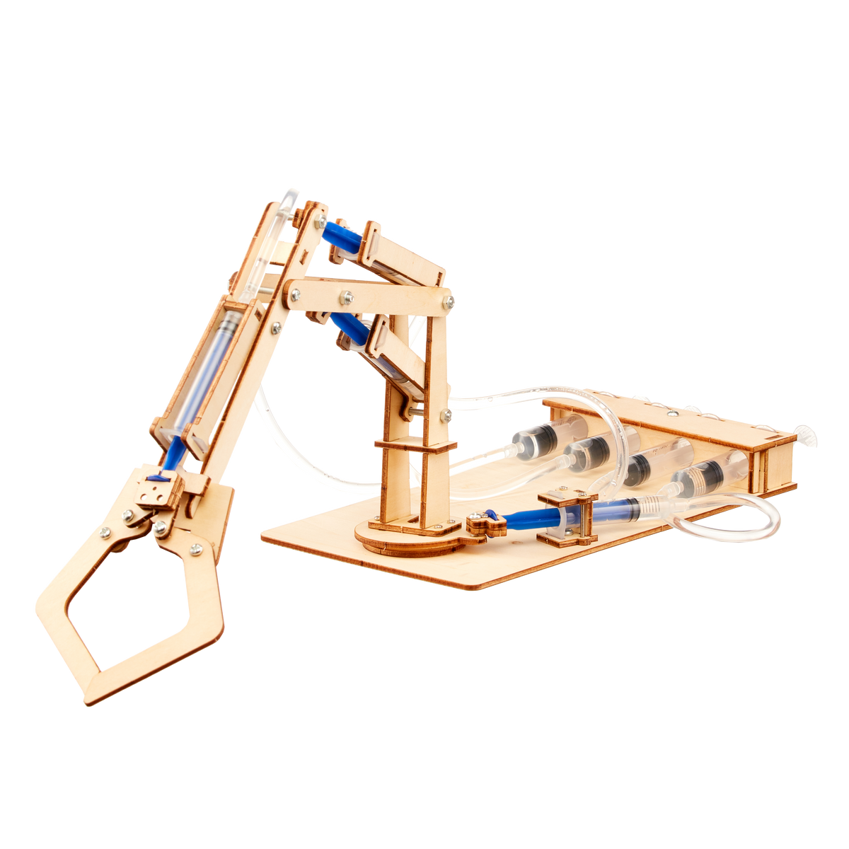 Hydraulic Robotic Arm DIY Kit, Educational STEM Toy for Kids