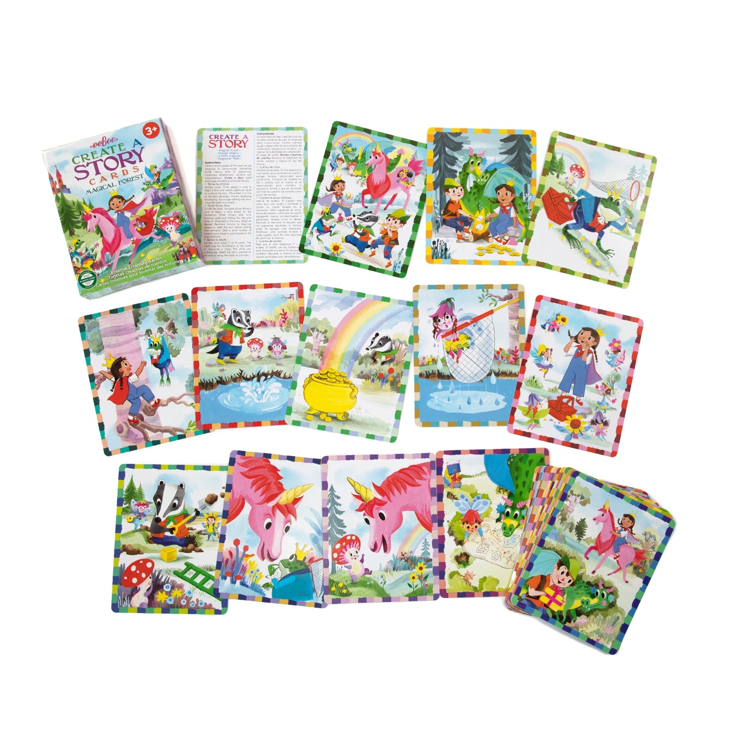 Eeboo Magical Forest Create a Story Cards