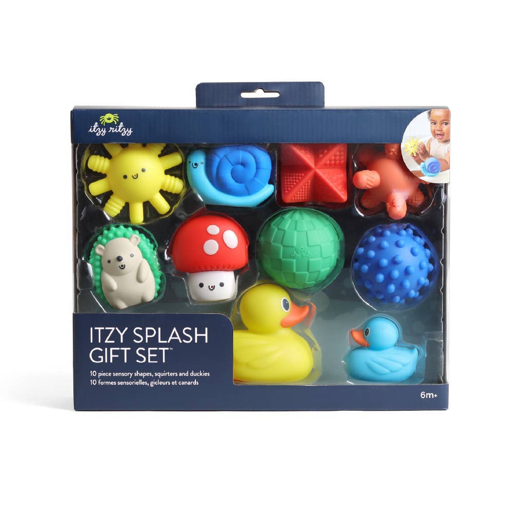 *New* Itzy Splash Gift Set™ Soft Bath + Water Toys