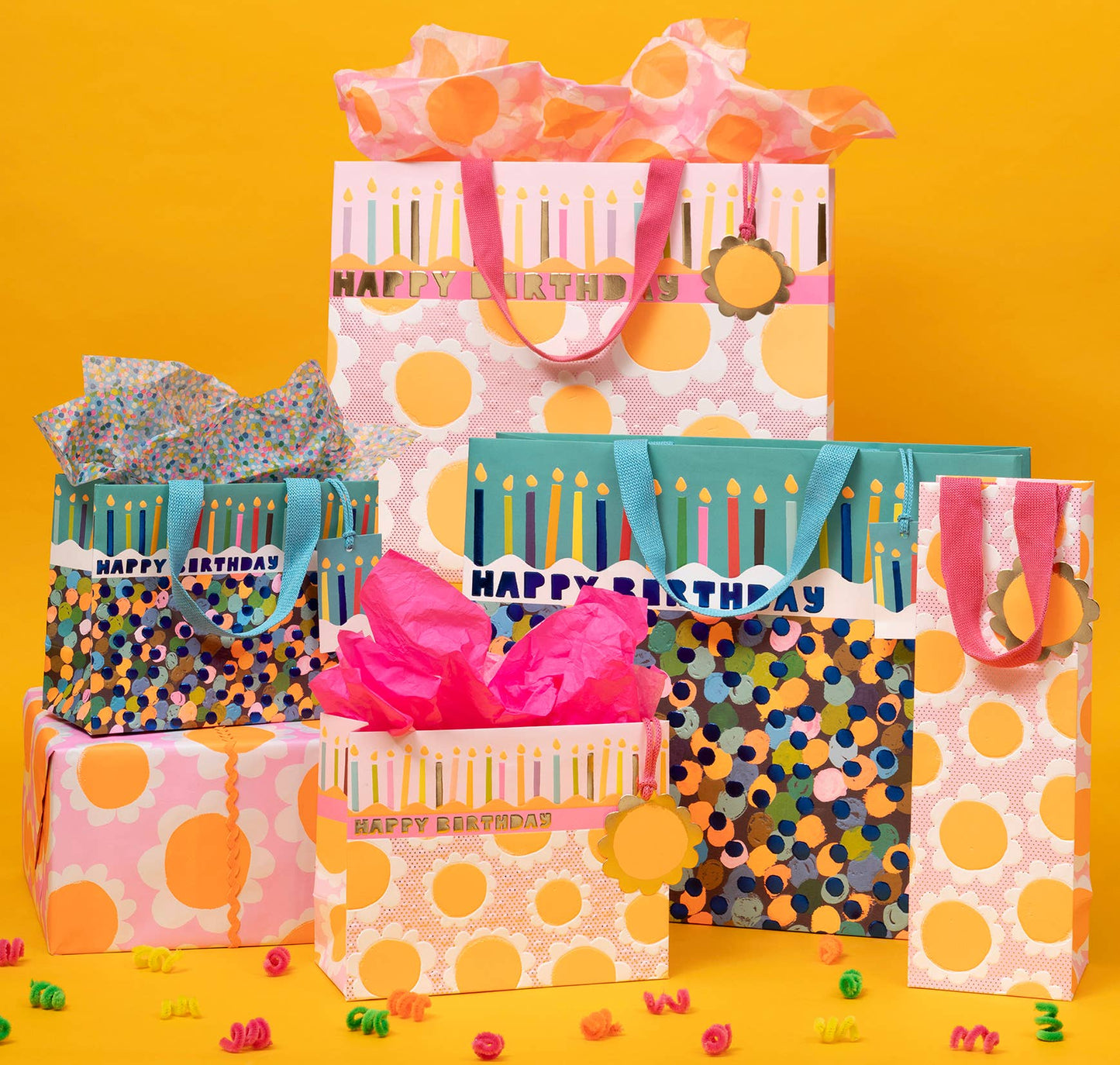 Bag Short Dazzling Daisies