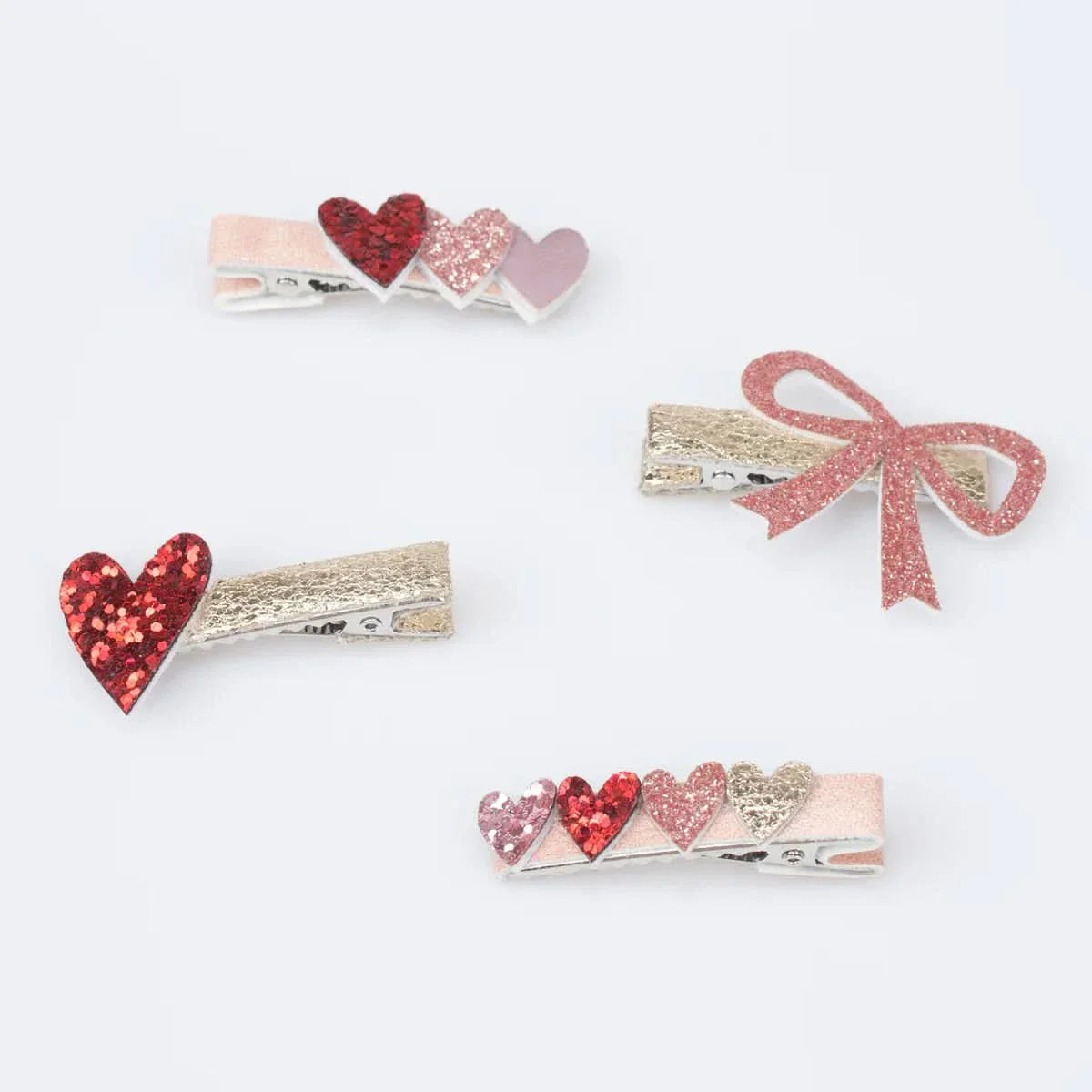 MeriMeri Love Hair Clips Set (8pk)