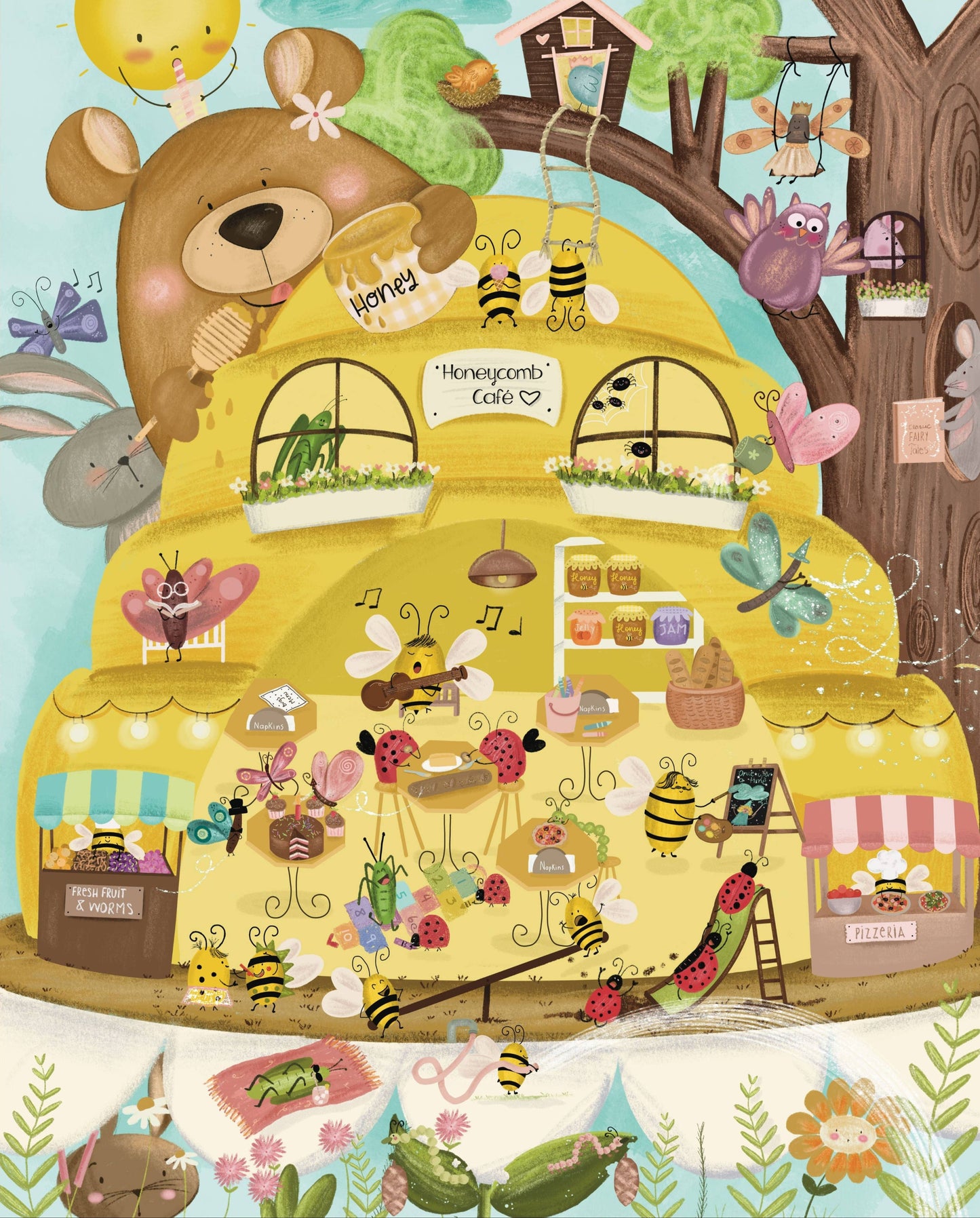 Honeycomb Café 200 Piece