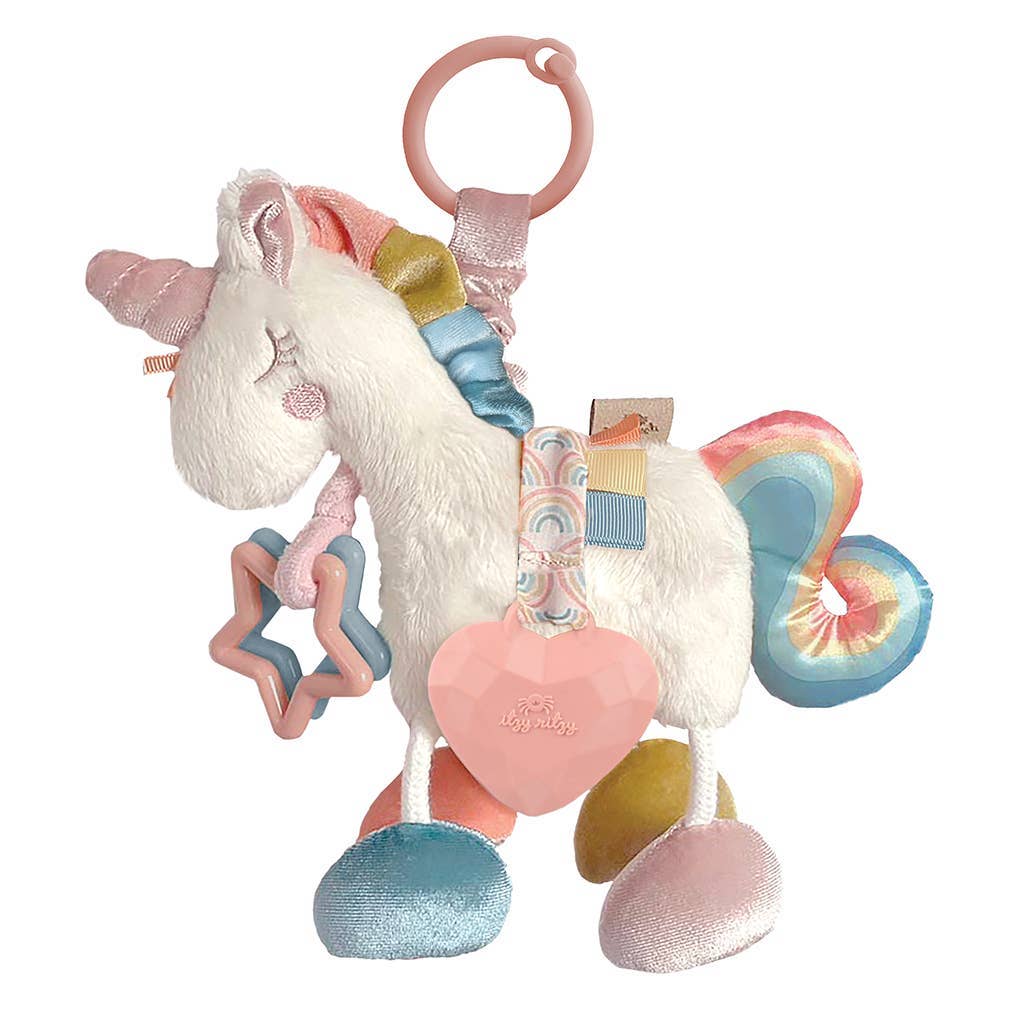Itzy Friends Link & Love™ Activity Plush With Teether Toy